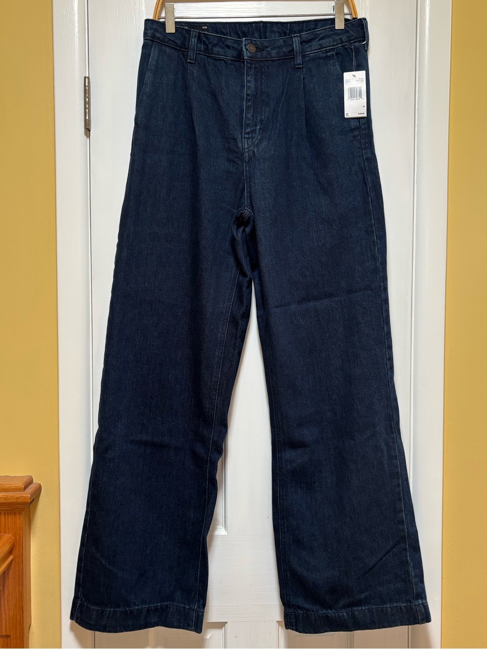 Buffalo David Bitton Wide-Leg Jeans - Dark Blue